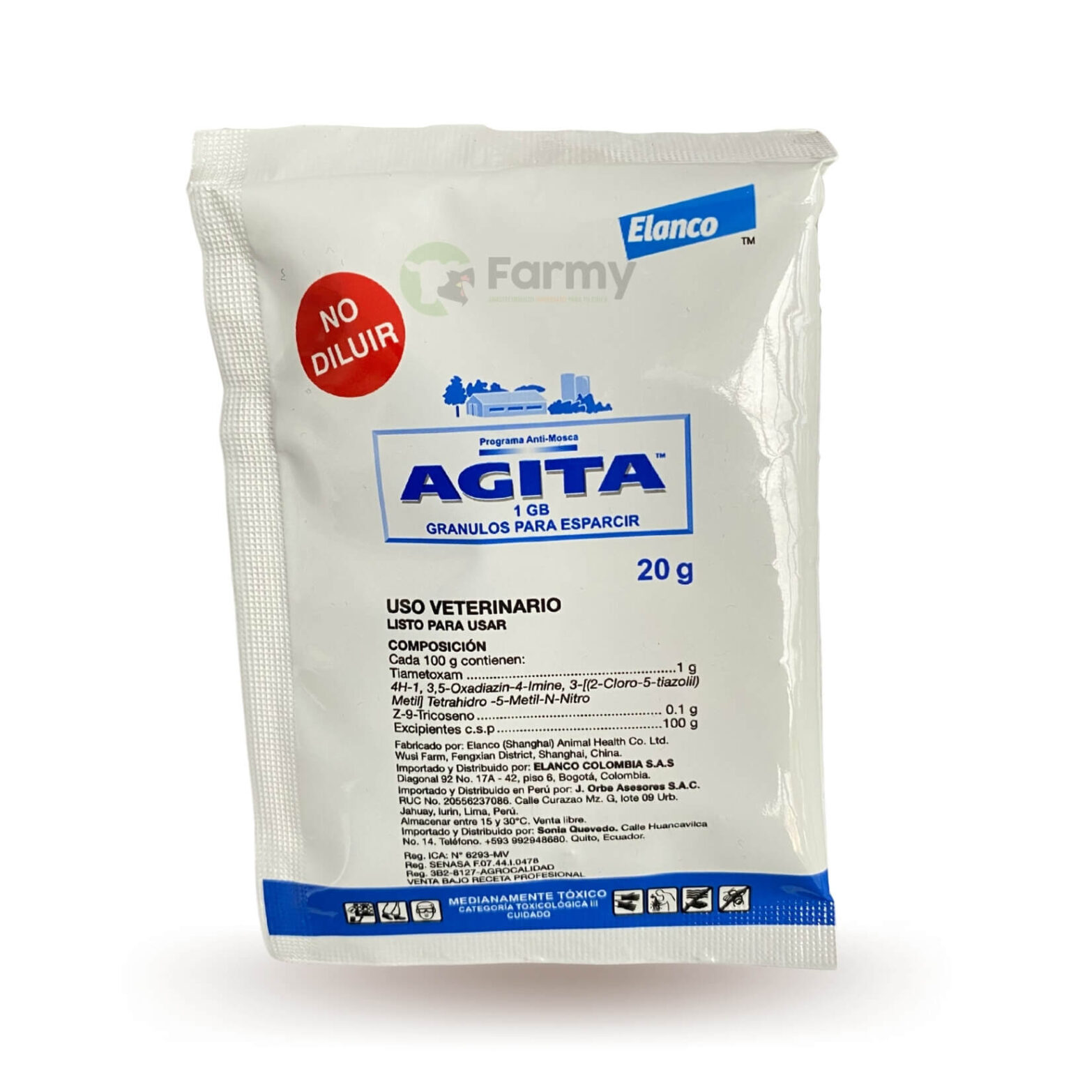 Agita 1GB Sobre X 20 Gr - Farmy Supermercado Agropecuario